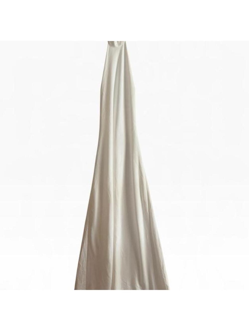 Lulus white halter neck backless dress